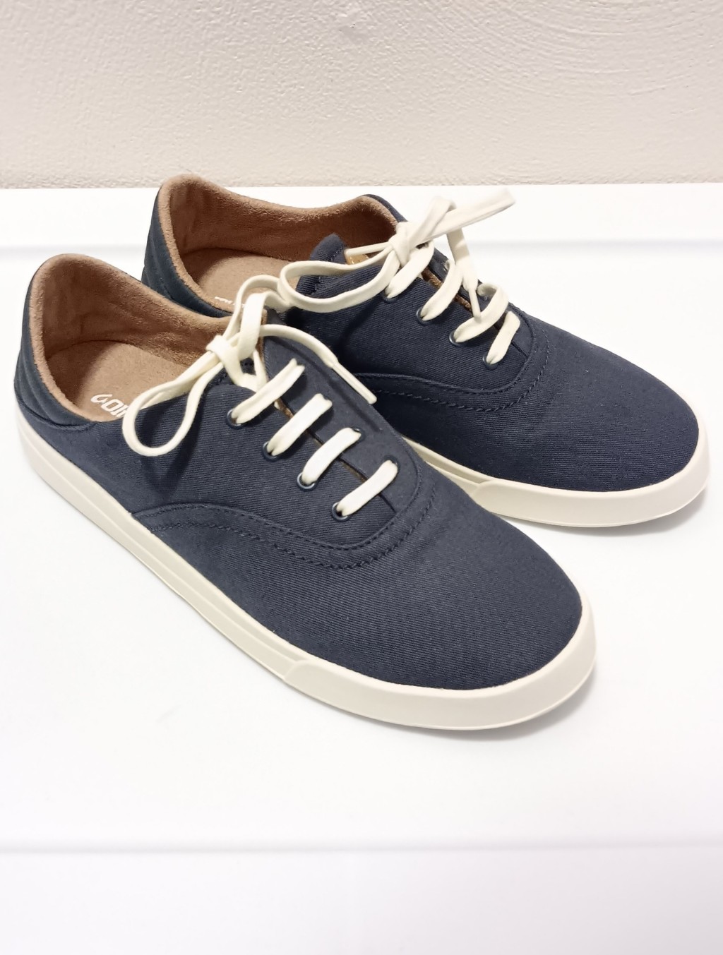 Olukai Kohu Sneakers Navy Blue Drop Heel Wmns 9 Coastal Resortwear Athleisure